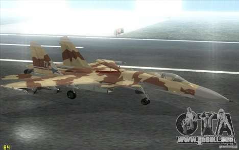 El Su-37 Terminator para GTA San Andreas