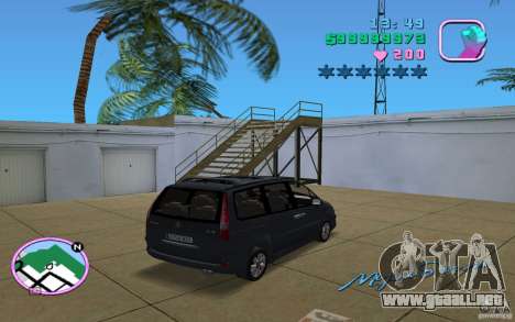 Citroen C8 para GTA Vice City