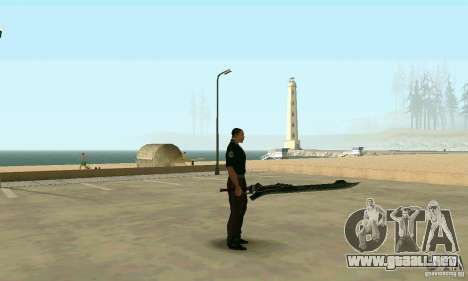 Espada de Nero en Devil May Cry 4 para GTA San Andreas