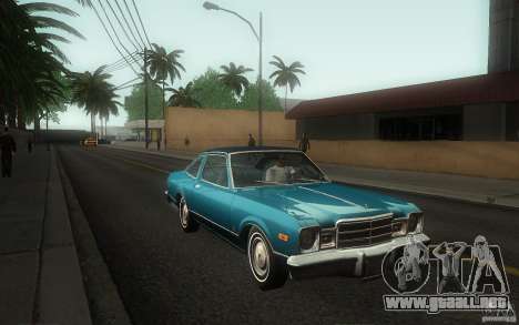 Plymouth Volare Coupe 1977 para GTA San Andreas