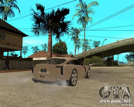TVR Sagaris para GTA San Andreas