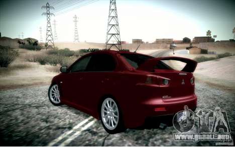 Mitsubishi Lancer Evolution X para GTA San Andreas