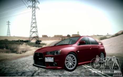 Mitsubishi Lancer Evolution X para GTA San Andreas