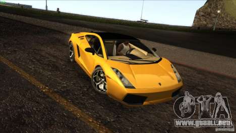Lamborghini Gallardo SE para GTA San Andreas