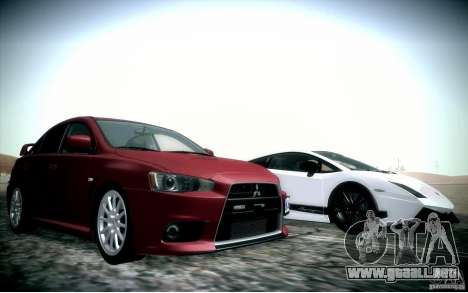 Mitsubishi Lancer Evolution X para GTA San Andreas