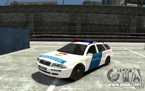 Skoda Octavia Kombi 2005 Hungarian Police para GTA 4