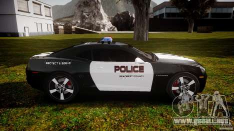 Chevrolet Camaro Police (Beta) para GTA 4