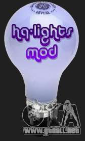 High Quality Lights Mod v2.0 - HQLM v 2.0 para GTA San Andreas
