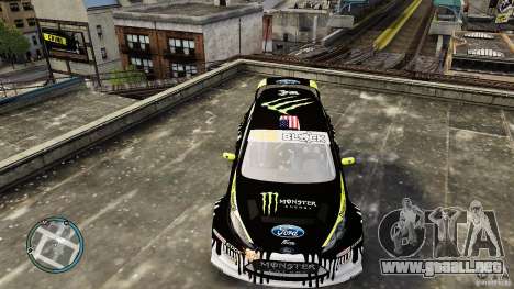 Ken Block Ford Fiesta 2011 para GTA 4