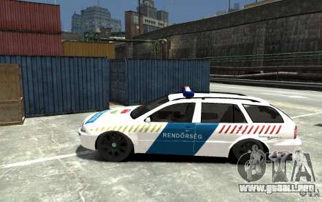 Skoda Octavia Kombi 2005 Hungarian Police para GTA 4