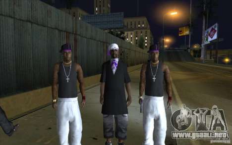 The Ballas Gang [CKIN PACK] para GTA San Andreas