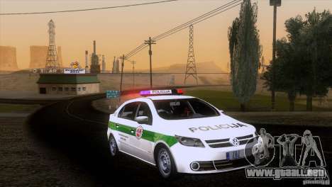 Volkswagen Voyage Policija para GTA San Andreas