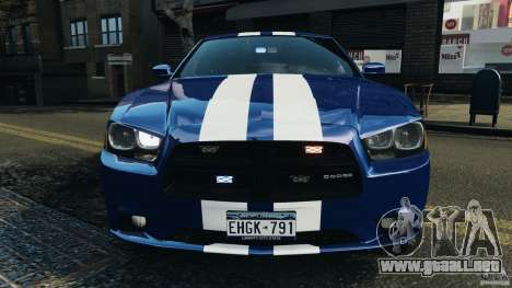 Dodge Charger Unmarked Police 2012 [ELS] para GTA 4