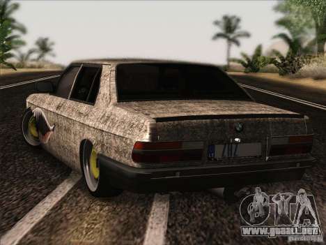 BMW E28 525E RatStyle para GTA San Andreas