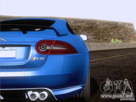 Jaguar XKR-S 2011 V2.0 para GTA San Andreas