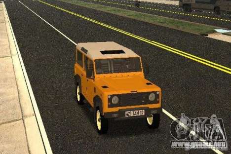 Land Rover Defender 110 para GTA San Andreas
