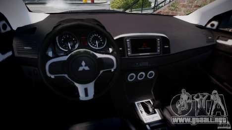 Mitsubishi Lancer Evolution X para GTA 4
