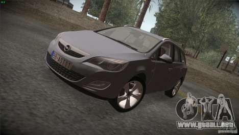 Opel Astra 2010 para GTA San Andreas