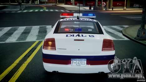 Dodge Charger Karachi City Police Dept Car [ELS] para GTA 4