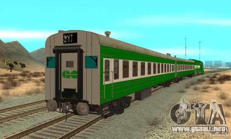 THE GO Transit Train para GTA San Andreas