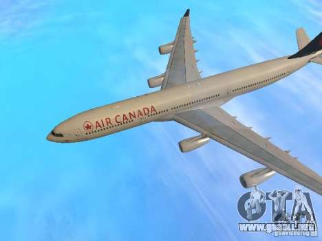 Airbus A340-300 Air Canada para GTA San Andreas