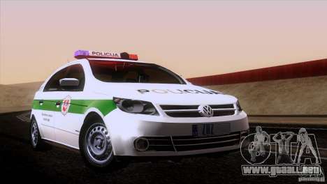 Volkswagen Voyage Policija para GTA San Andreas