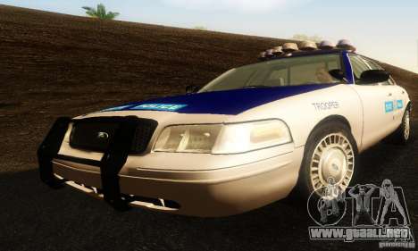 Ford Crown Victoria Virginia Police para GTA San Andreas