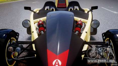 Ariel Atom 3 V8 2012 para GTA 4