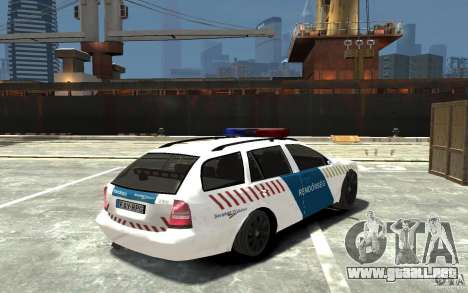 Skoda Octavia Kombi 2005 Hungarian Police para GTA 4