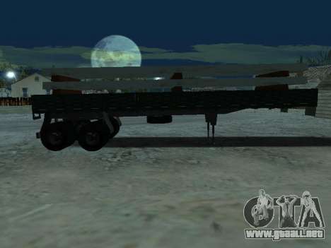 Trailer de Kamaz 5410 para GTA San Andreas