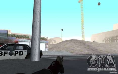 Nueva animación disparando rifles para GTA San Andreas