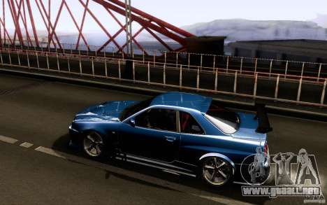 Nissan Skyline GT-R34 para GTA San Andreas