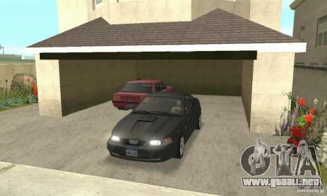 Ford Mustang GT 1999 (3.8 L 190 hp V6) para GTA San Andreas