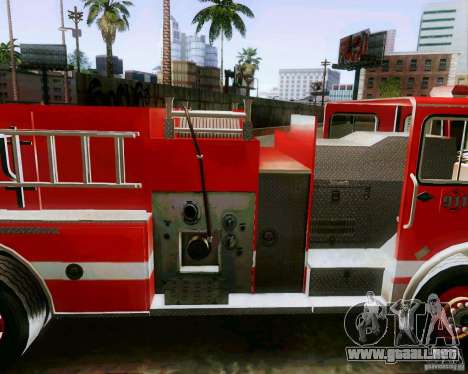 Pumper Firetruck Los Angeles Fire Dept para GTA San Andreas