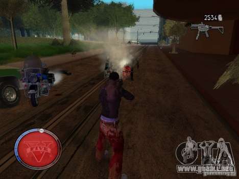 GTA 5 HUD para GTA San Andreas