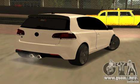 Volkswagen Golf R Modifiye para GTA San Andreas