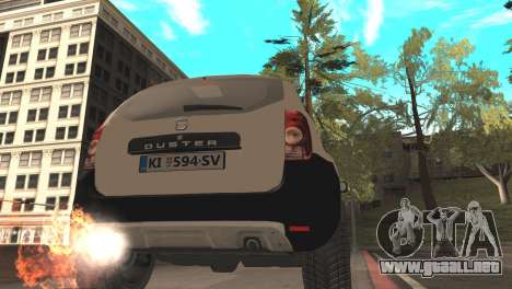 Dacia Duster para GTA San Andreas