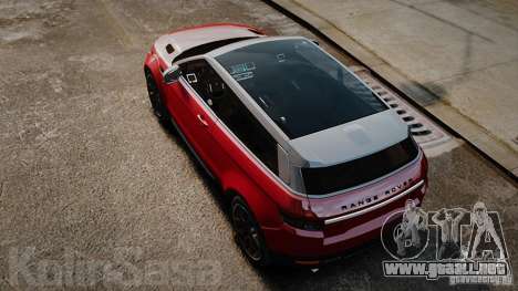 Range Rover Evoque para GTA 4