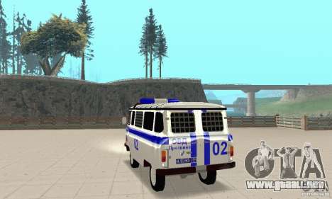 Policía UAZ para GTA San Andreas
