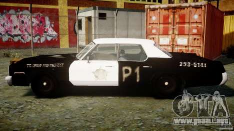 Dodge Monaco 1974 (bluesmobile) para GTA 4