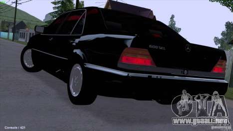 Mercedes-Benz 600SEL para GTA San Andreas