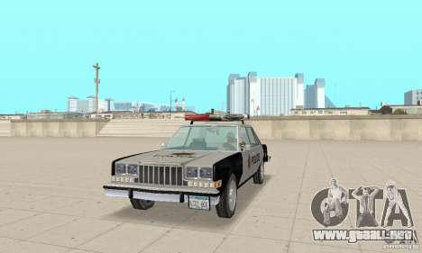 Dodge Diplomat 1985 Police para GTA San Andreas