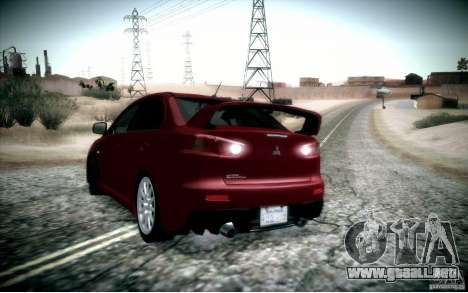 Mitsubishi Lancer Evolution X para GTA San Andreas