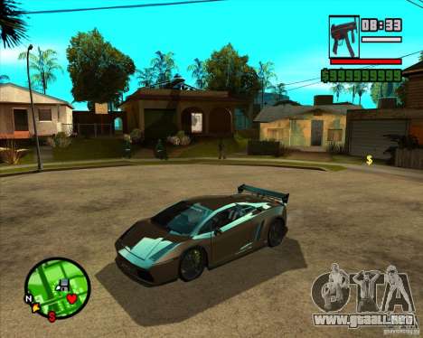 Lamborghini Gallardo Extreme Tuned para GTA San Andreas