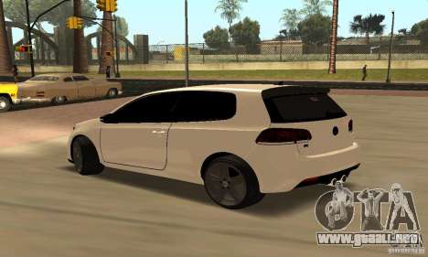 Volkswagen Golf R Modifiye para GTA San Andreas