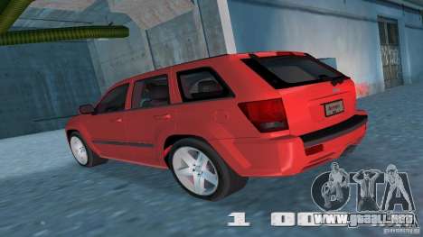 Jeep Grand Cherokee para GTA Vice City