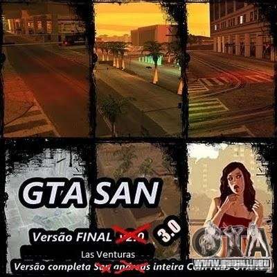 Todas Ruas v3.0 (Las Venturas) para GTA San Andreas