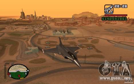 Dassault Rafale M para GTA San Andreas