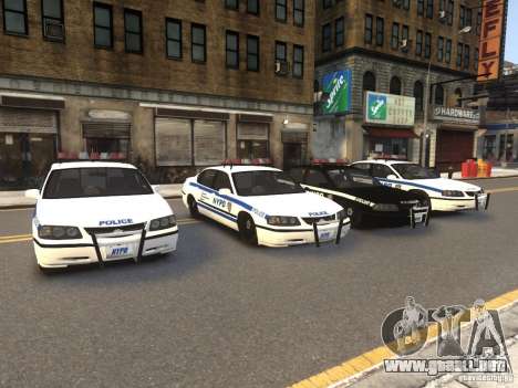 Chevrolet Impala 2003 NYPD V2.0 para GTA 4