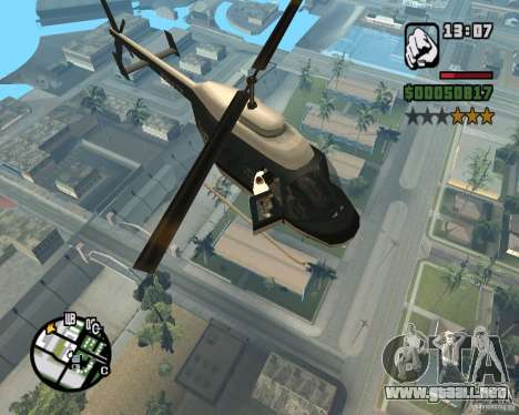 Helicóptero Zaprygivayem para GTA San Andreas